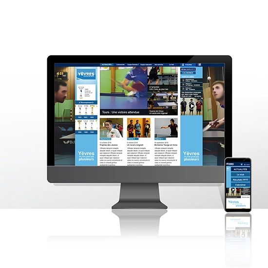 site web Yèvres Tennis de Table
