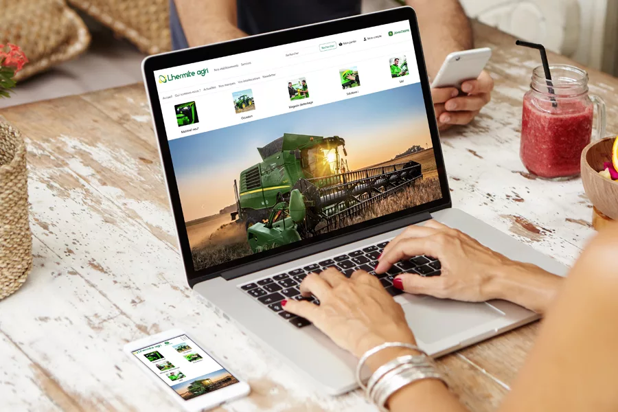 Site vitrine Lhermite agri