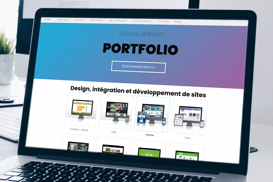site web portfolio