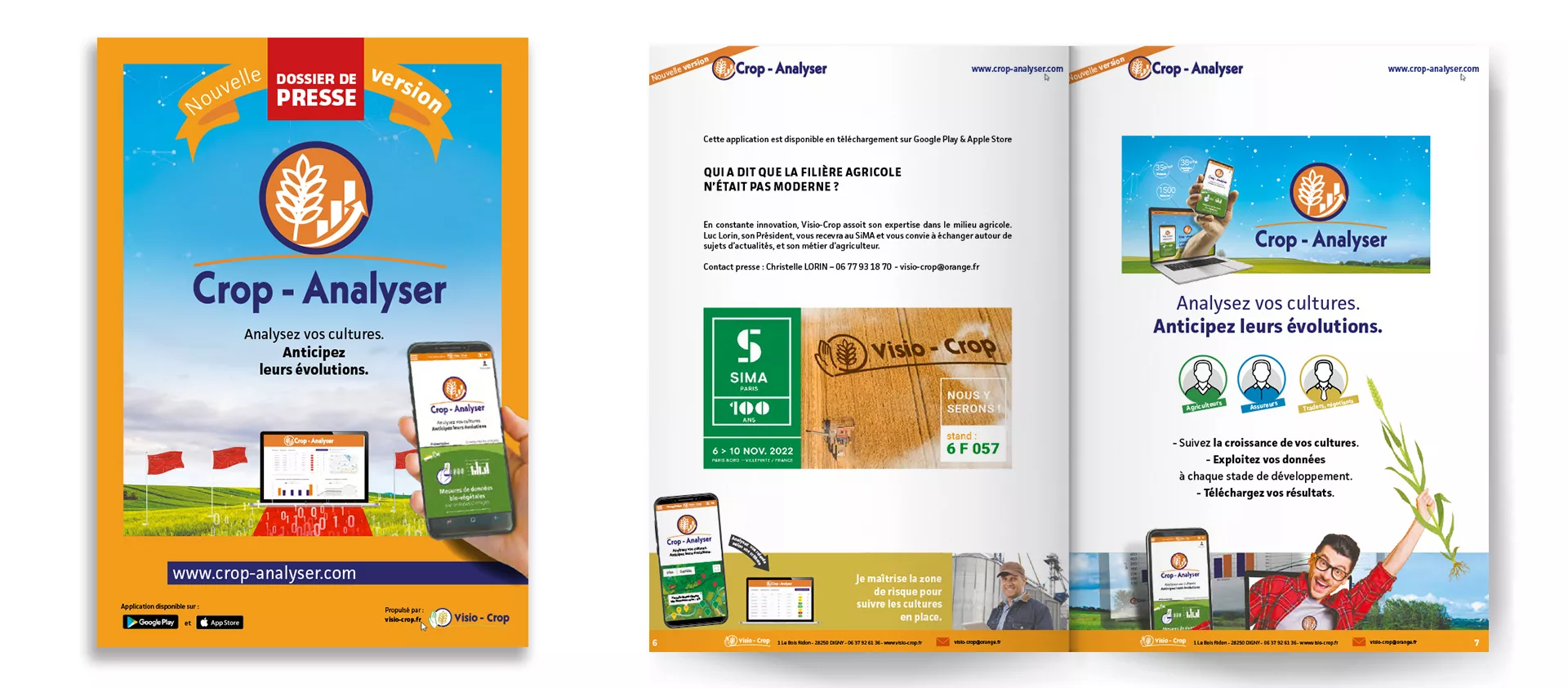Slider dossier de presse